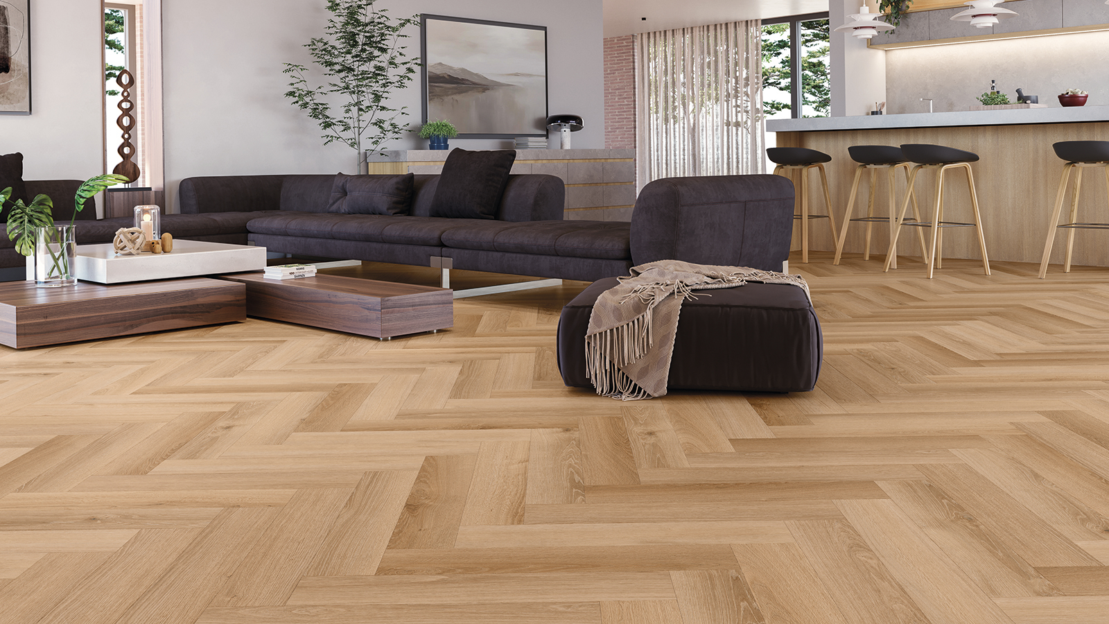 Sol SPC ZENON effet bois - KRO Ceramique Var